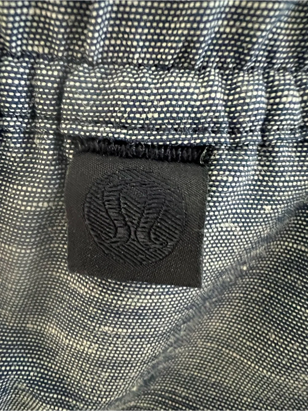 Lululemon LuluLinen Pull-On Pant Heather club blue size L